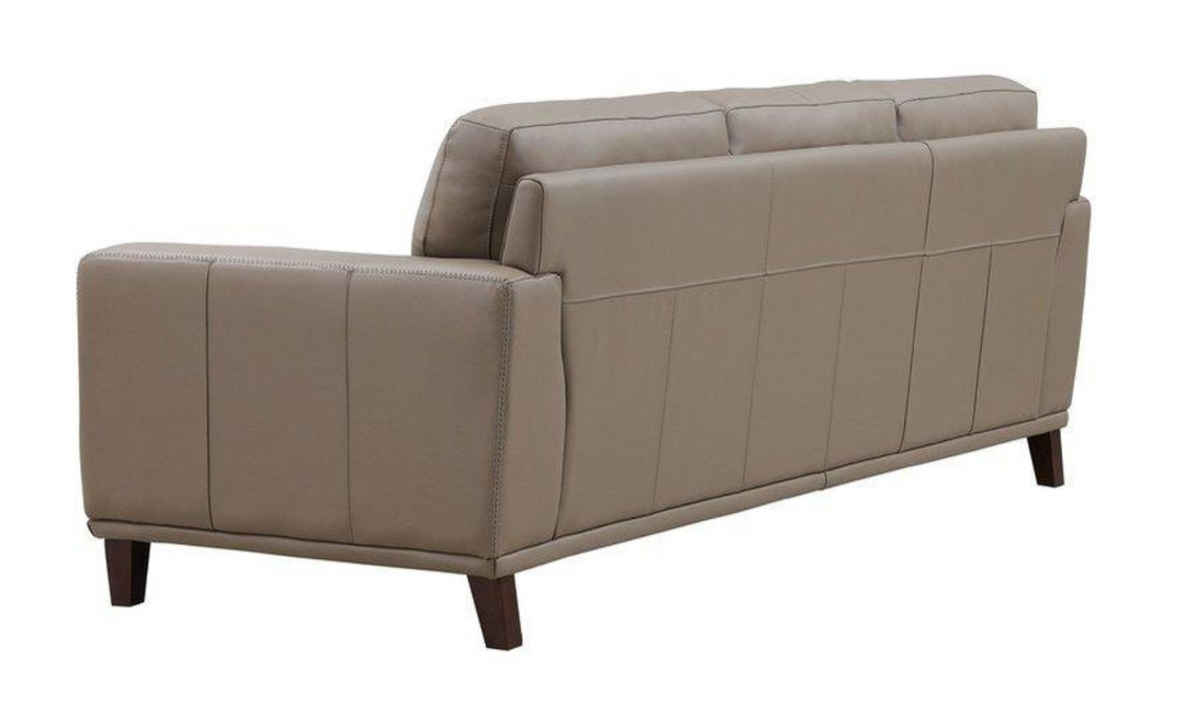 Soma 3-Seater Leather Sofa With Box Seat Cushions-Leahyco