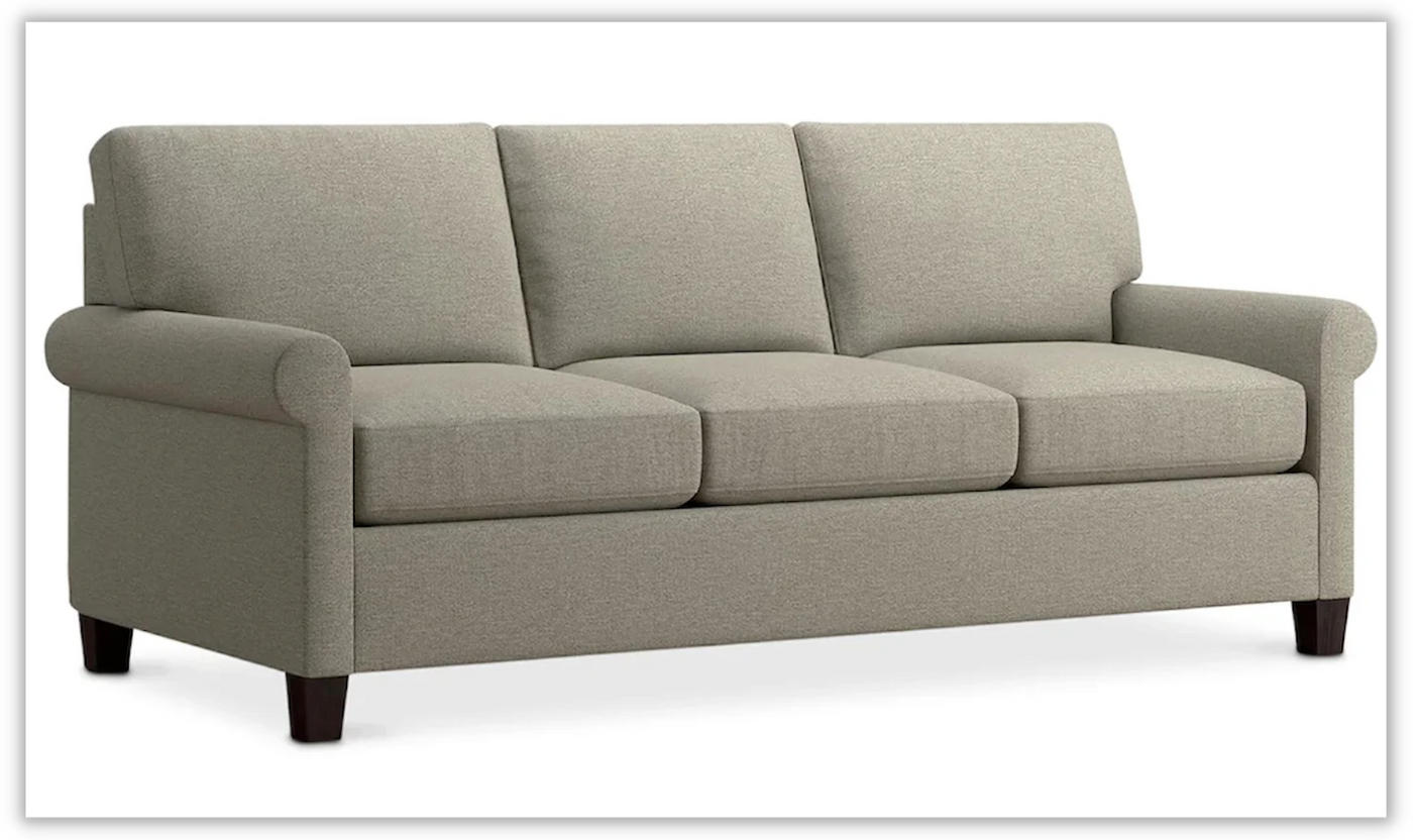 Spencer Casual Sofa with Rolled Arms