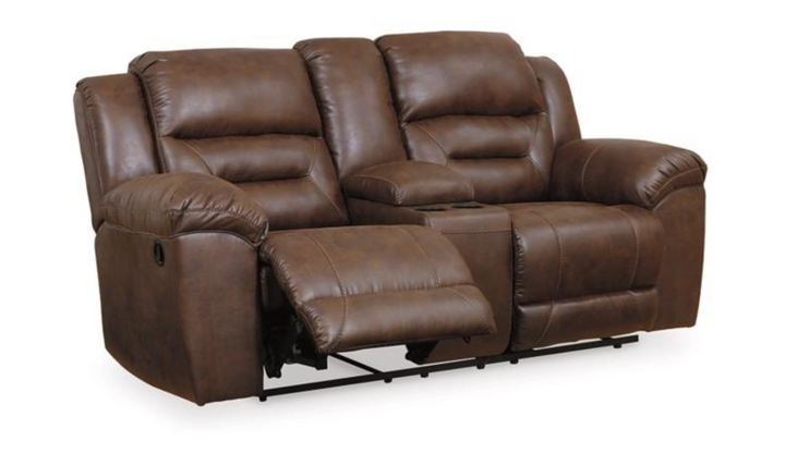 Stoneland Power Reclining Leather Living Room Set