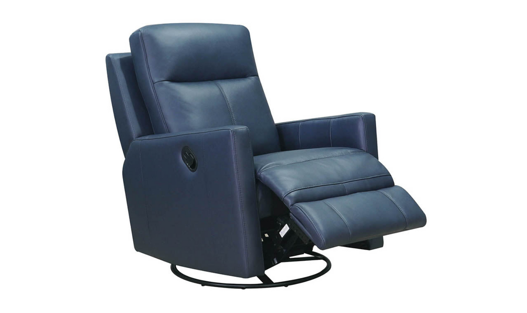 Vienna Power Swivel Rocker Leather Recliner Chair