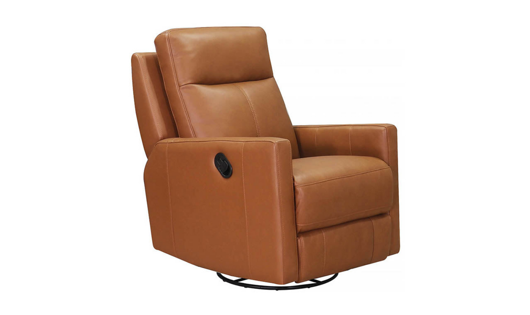 Vienna Power Swivel Rocker Leather Recliner Chair