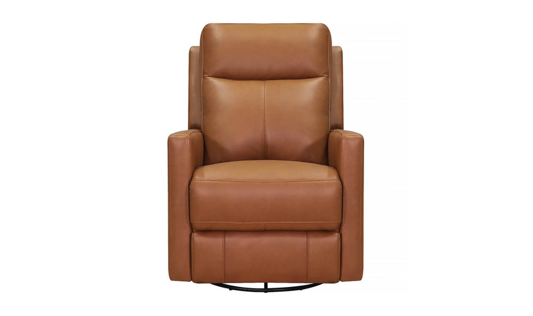 Vienna Power Swivel Rocker Leather Recliner Chair