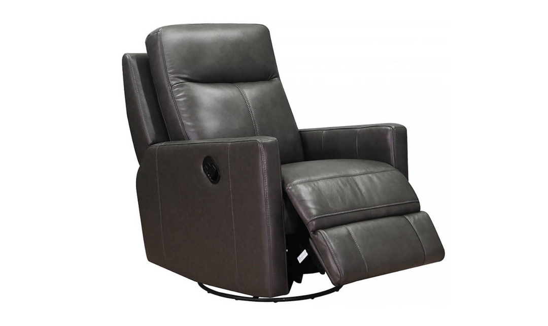 Vienna Power Swivel Rocker Leather Recliner Chair