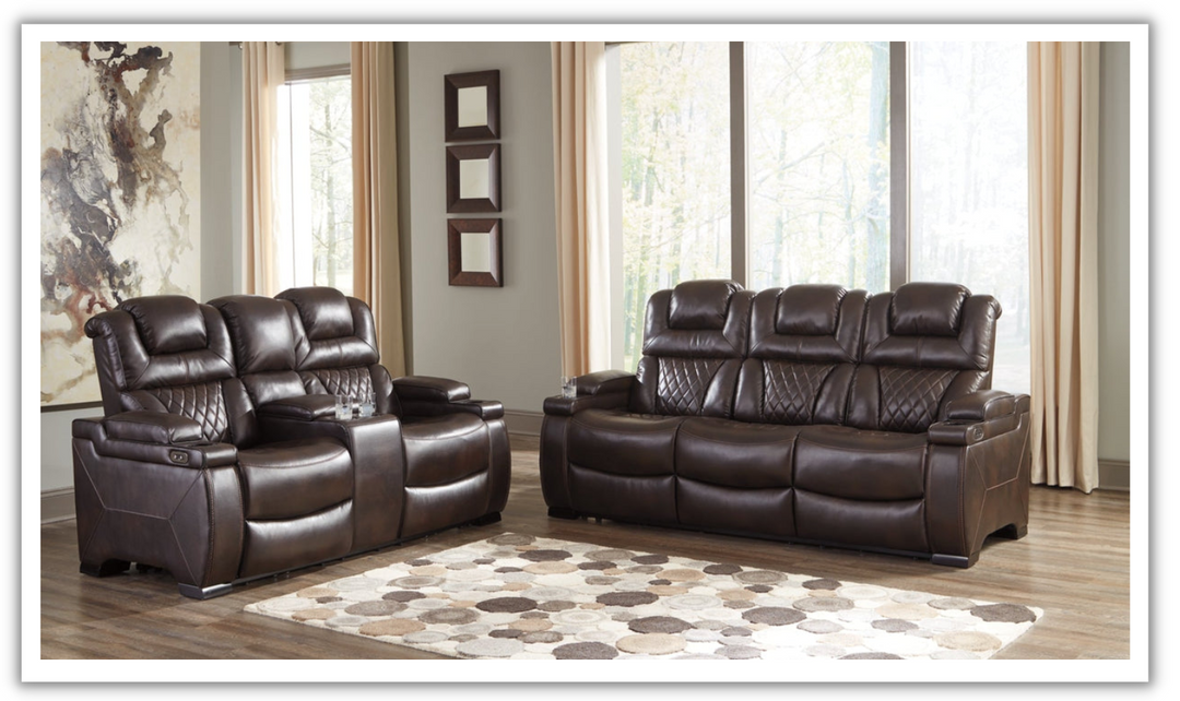 Warnerton Power Reclining Set- jennifer furniture