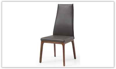 Windsor Modern Leather Upholstered Dining Chair