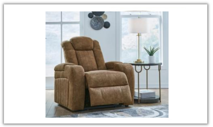 Wolfridge Leather Power Recliner Chair