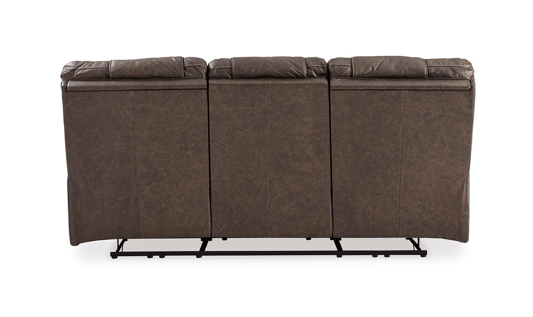 Wurstrow 3 Seater Power Reclining Sofa in Leather