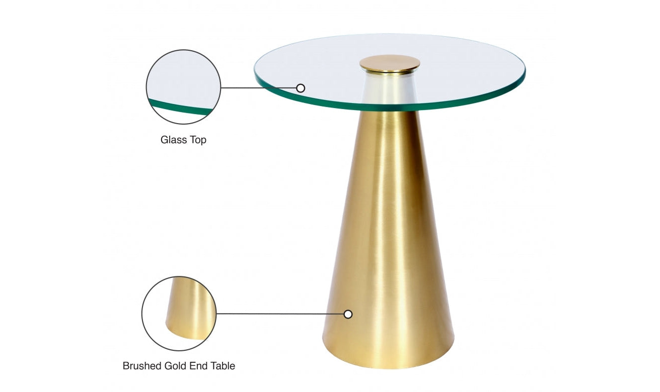 Glassimo End Table