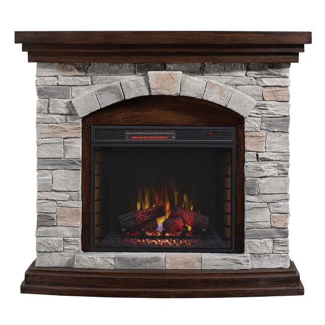 Duraflame 45" Infrared Quartz Electric Fireplace-Fireplaces-Leahyco