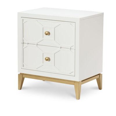 Chelsea by Rachael Ray Night Stand w/Decorative Lattice