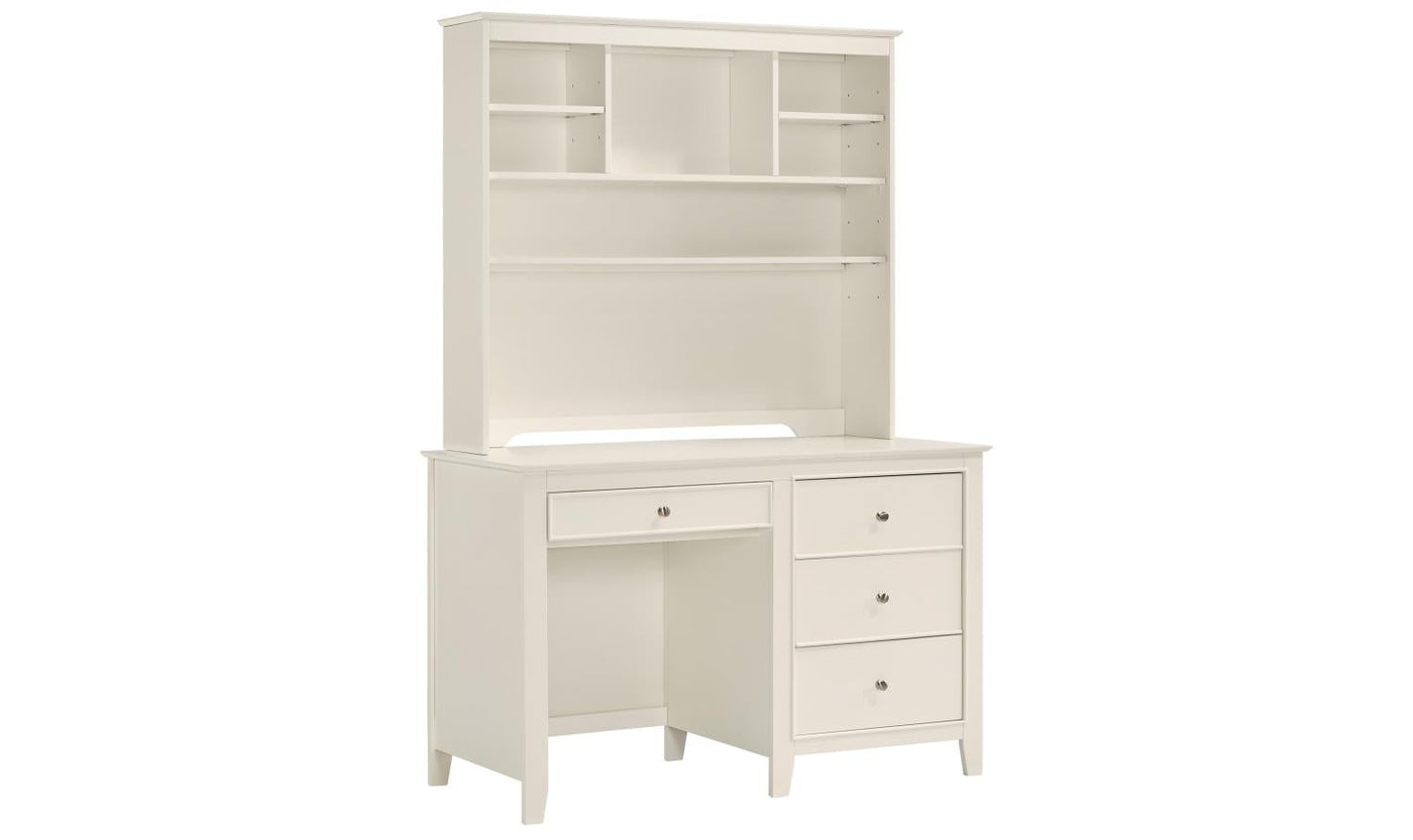 Selena 3-drawer Computer Desk-Desks-Leahyco