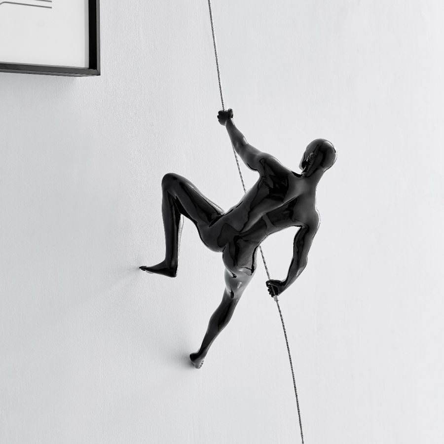 Glossy Climbing Sculpture