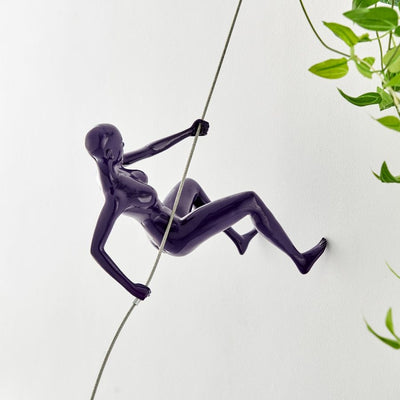 Glossy Climbing Sculpture