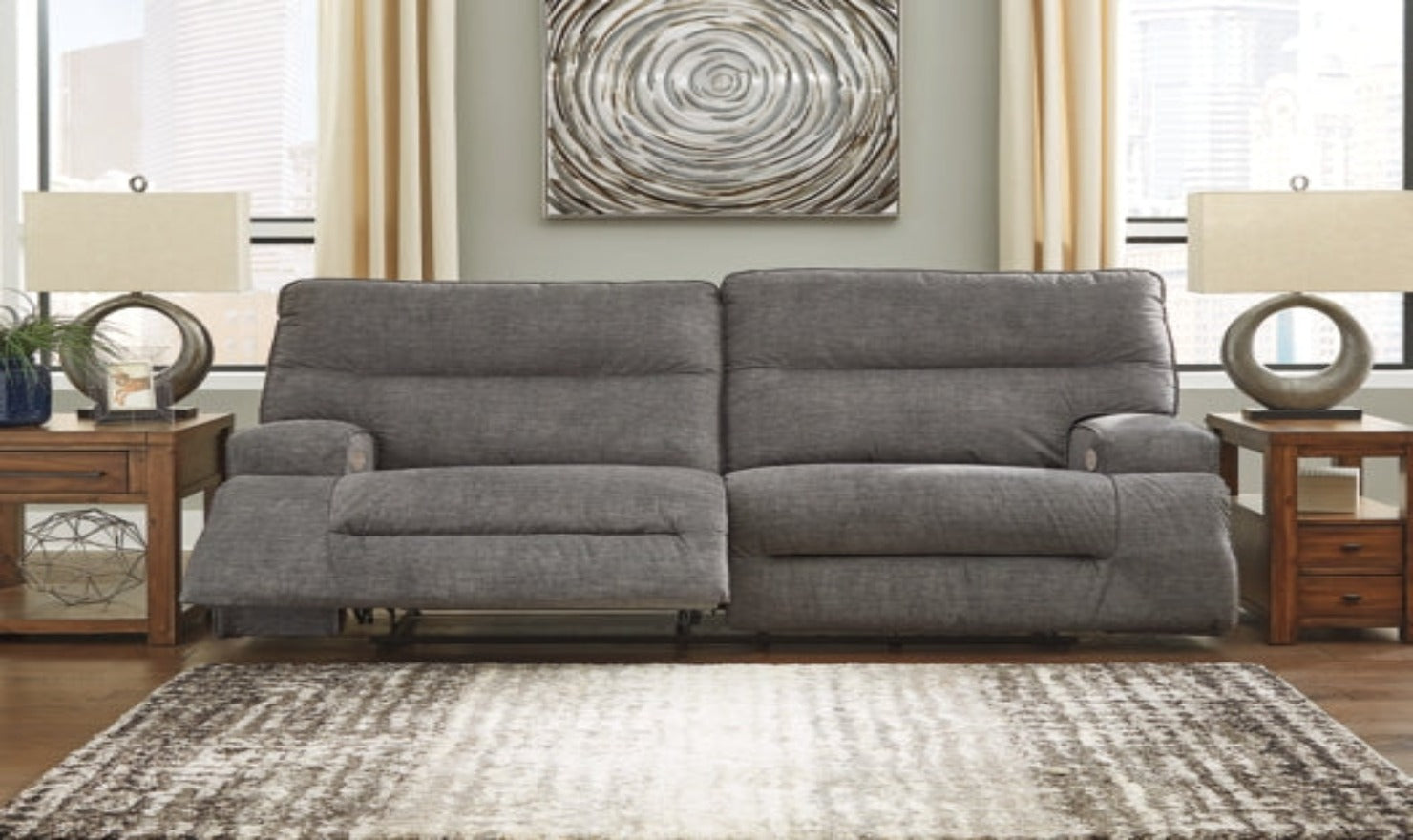 Coombs Power Reclining Sofa-Sofas-Leahyco