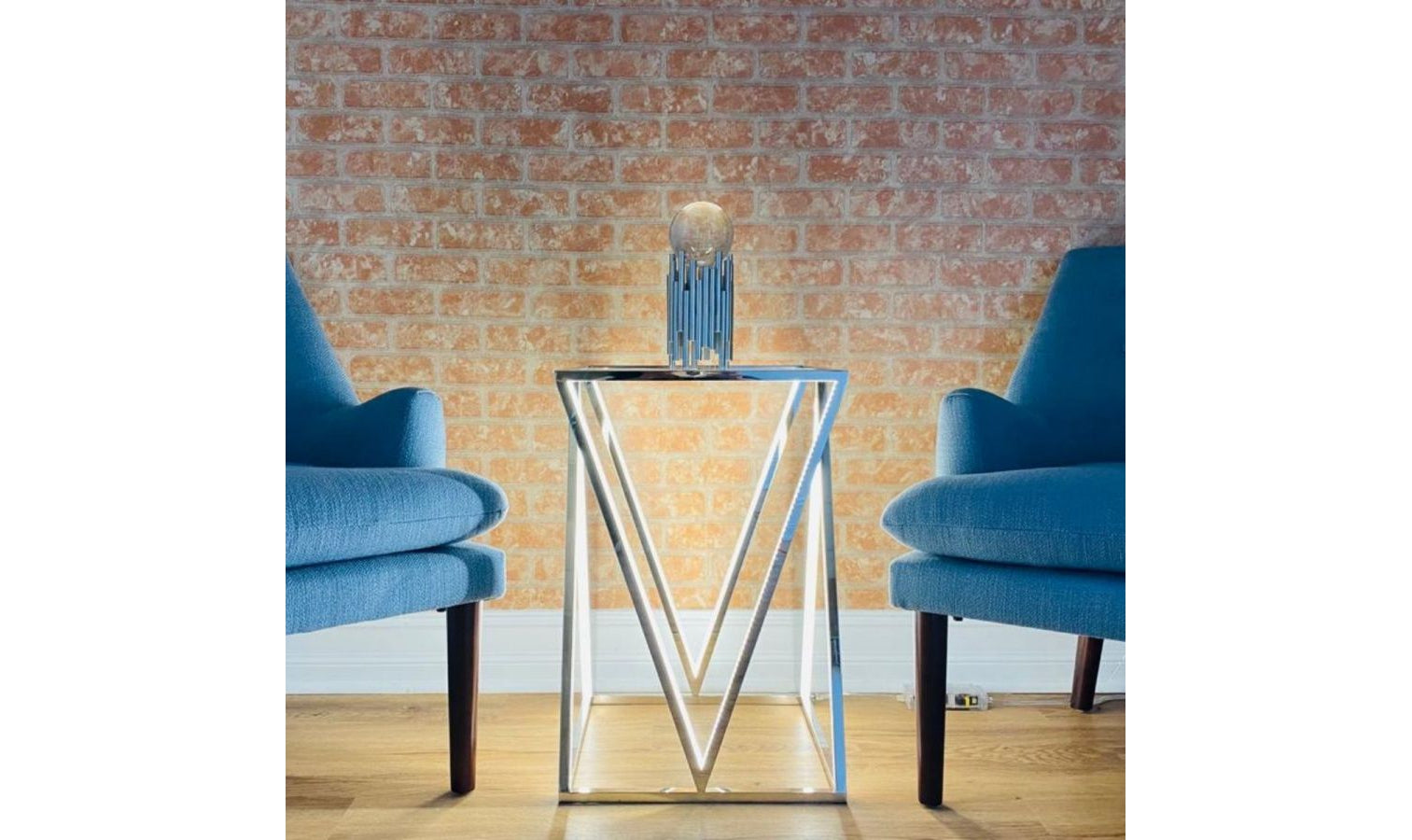 Mason Square LED Side Table