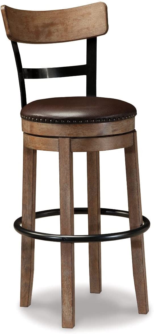 Paloma Upholstered Swivel Bar Stool