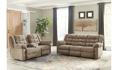 Workhorse Reclining Sofa-Sofas-Leahyco