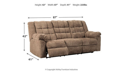 Workhorse Reclining Sofa-Sofas-Leahyco