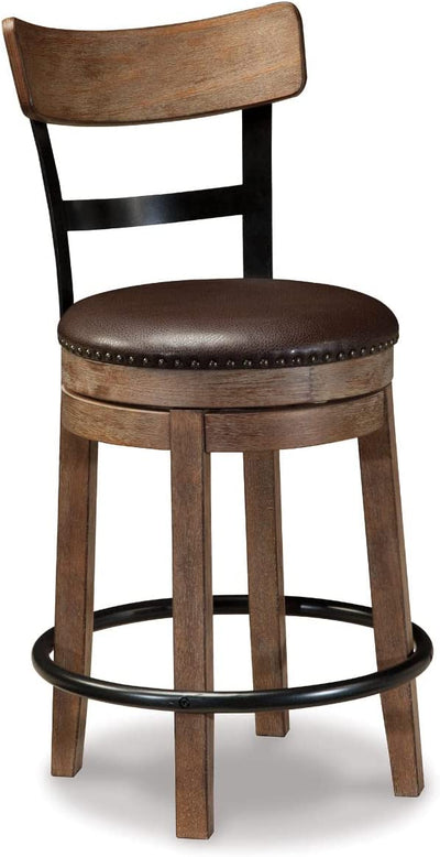 Paloma Upholstered Swivel Bar Stool