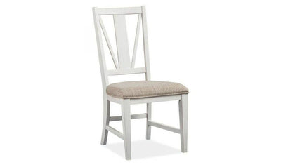 Heron Cove Dining Side Chair w-Upholstered Seat