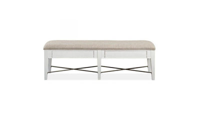 Heron Cove Bench w-Upholstered Seat