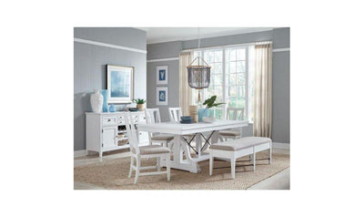 Heron Cove Bench w-Upholstered Seat