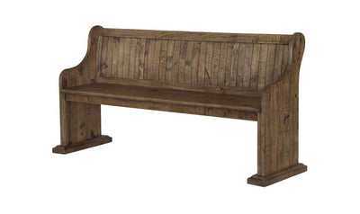 Willoughby Bench w-Back 
