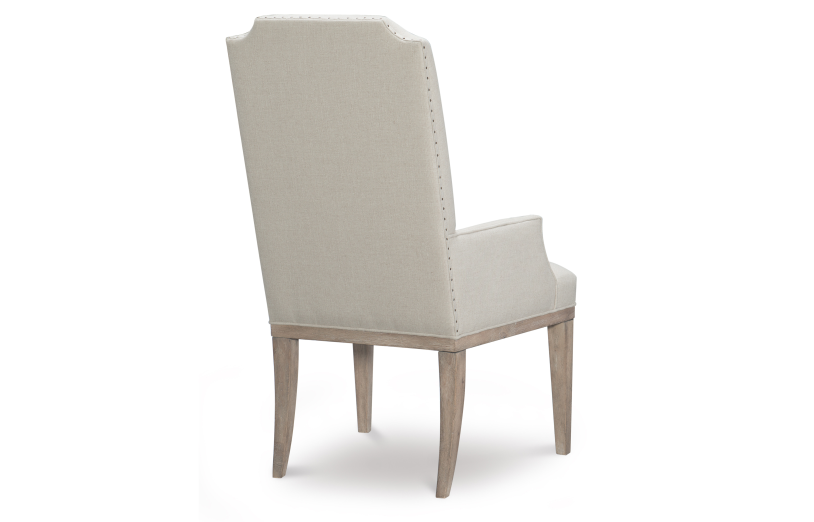 Monteverdi by Rachael Ray Upholstered Host Arm Chair-Dining Arm Chairs-Leahyco