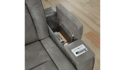 Next Gen Power Reclining Loveseat with Console - Sand