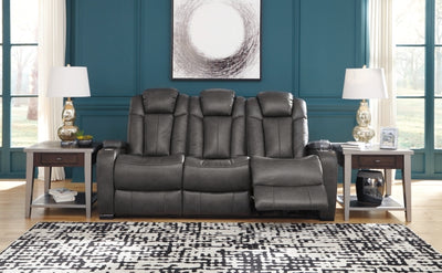 Turbulance Power Reclining Sofa-Sofas-Leahyco