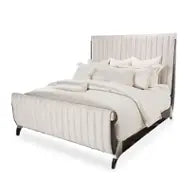 AICO Paris Chic Wooden Bedroom Set in Transitional Style