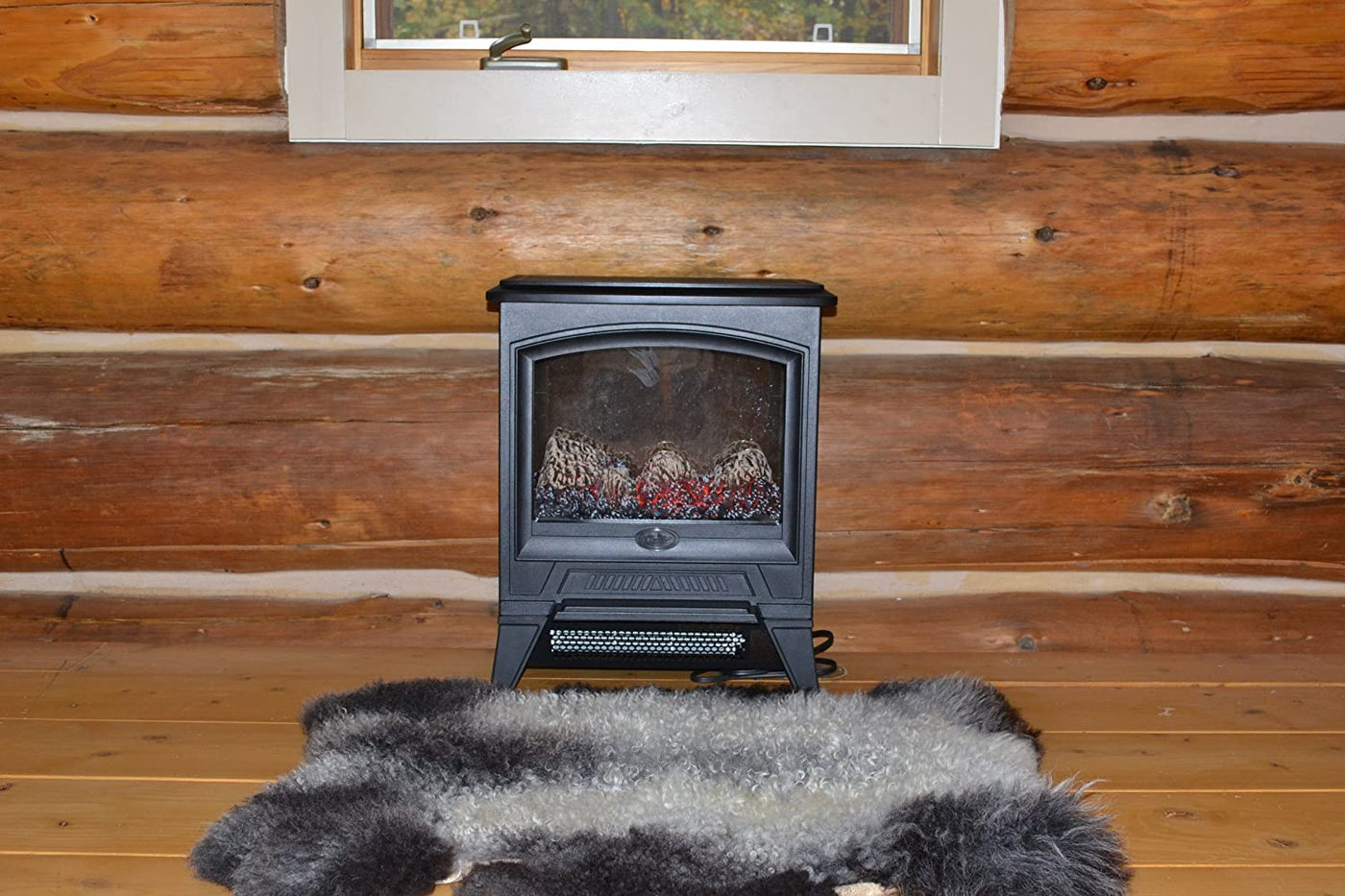 Dimplex Electric Fireplaces and Stove With A Black Finish-Fireplaces-Leahyco