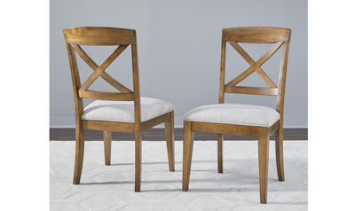 Highland X Back Side Chair-Dining Side Chairs-Leahyco