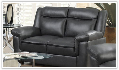 Arabella Faux Leather Upholstered Living Room Set