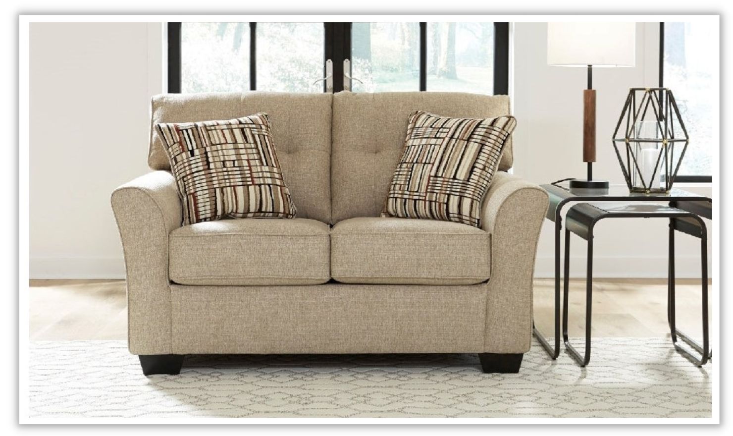 Ardmead Loveseat-Loveseats-Leahyco