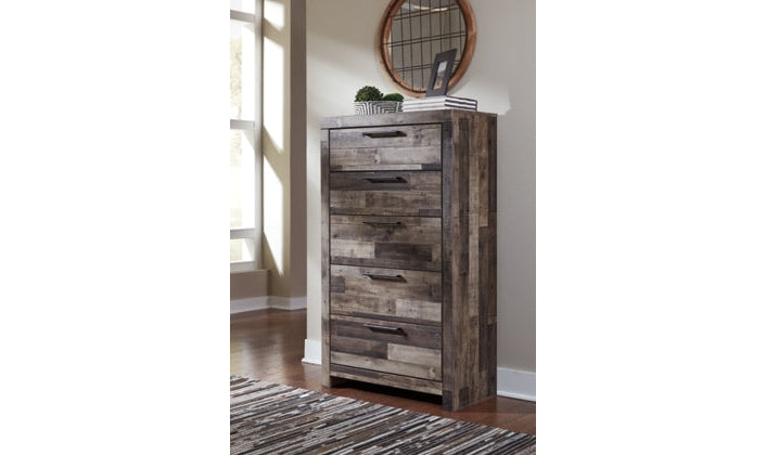 Derek Five Drawer Chest-Storage Chests-Leahyco