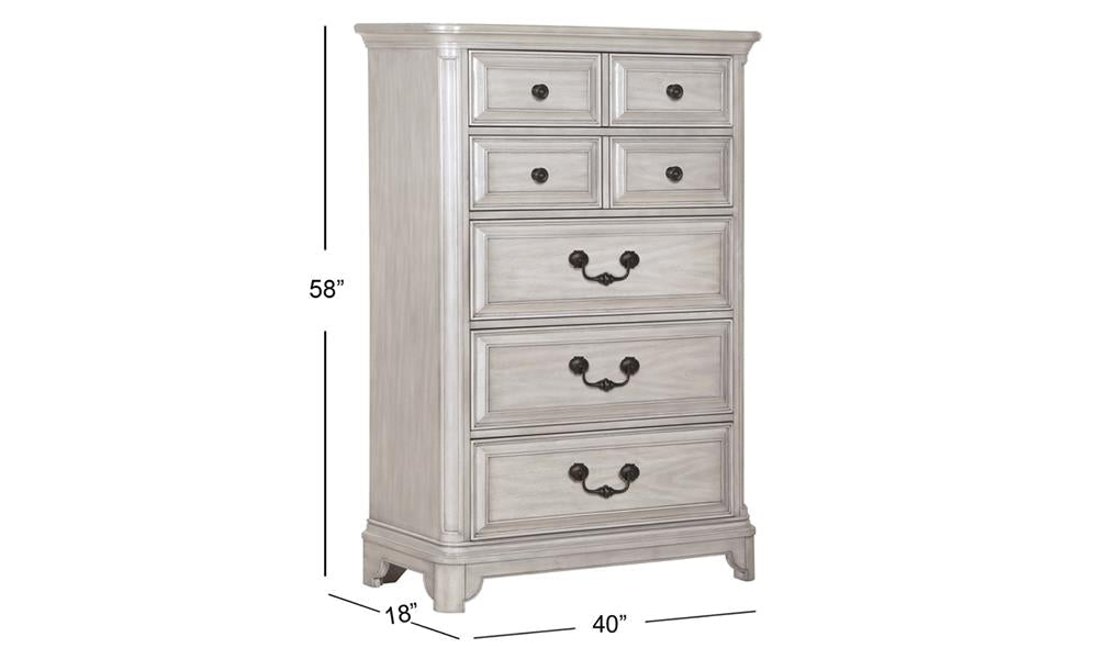 Wood Drawer Chest SU-Storage Chests-Leahyco