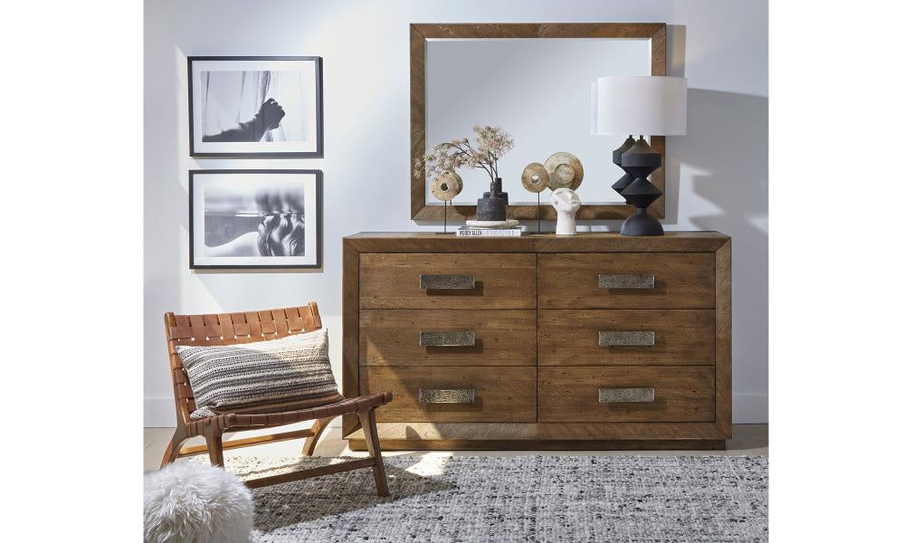 Abbyson Double Drawer Dresser