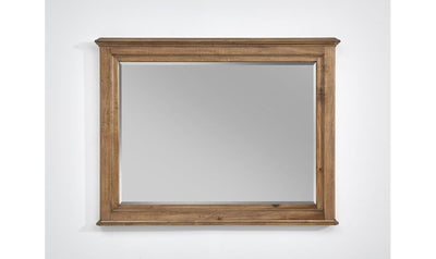 Cambridge Landscape Rectangular Mirror in Brown