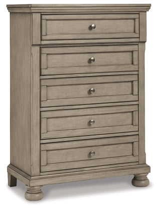 Lettner Five Drawer Chest-Storage Chests-Leahyco