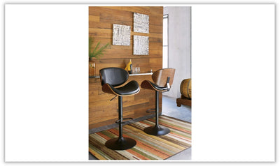 Bellatier Adjustable Height Bar Stool