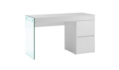 IL Vetro office desk in White