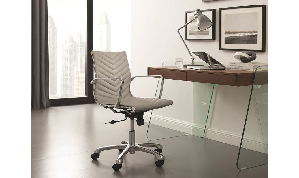 Archie office desk in gray