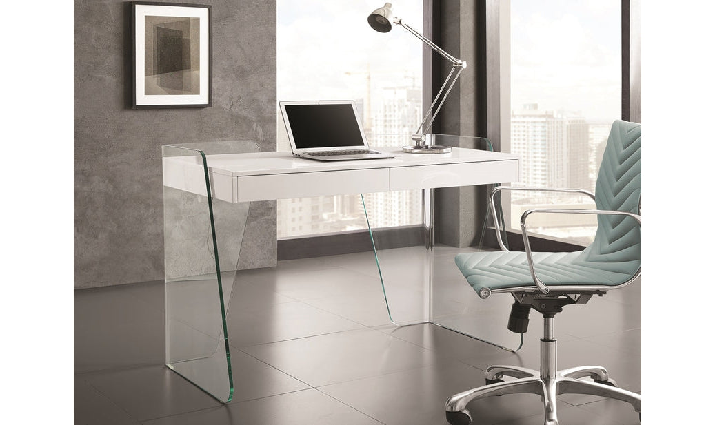 Archie office desk in gray