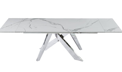 Carrara Extension Dining Table-Dining Tables-Leahyco