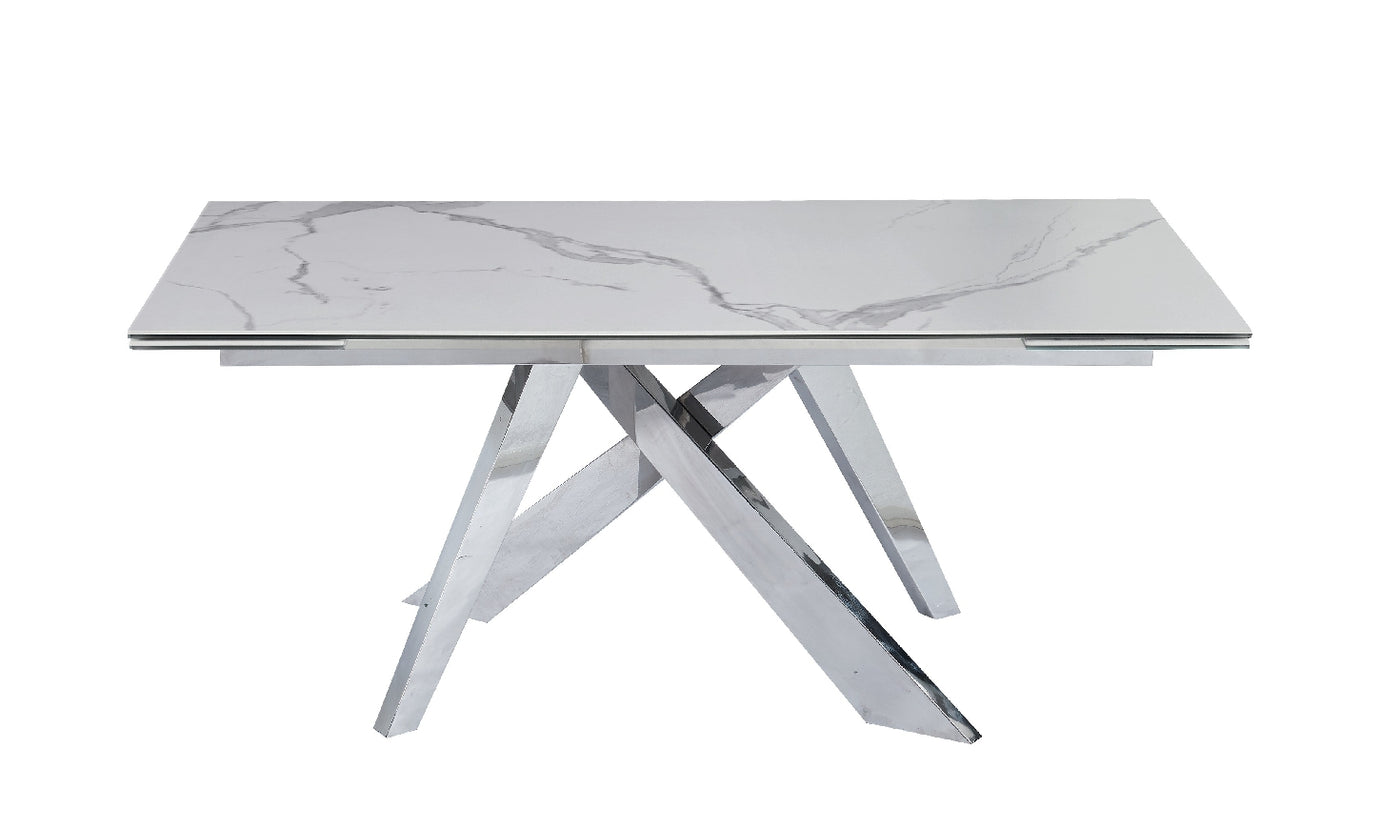 Carrara Extension Dining Table-Dining Tables-Leahyco