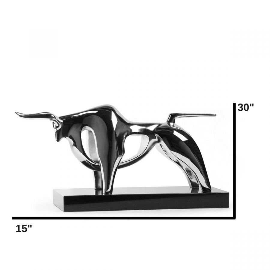 Danney Duke Bull Sculpture