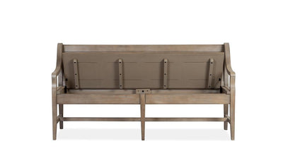 Paxton Place Bench w-Back