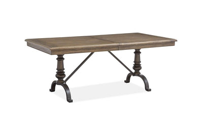 Roxbury  Manor  Rectangular Dining Table Posts