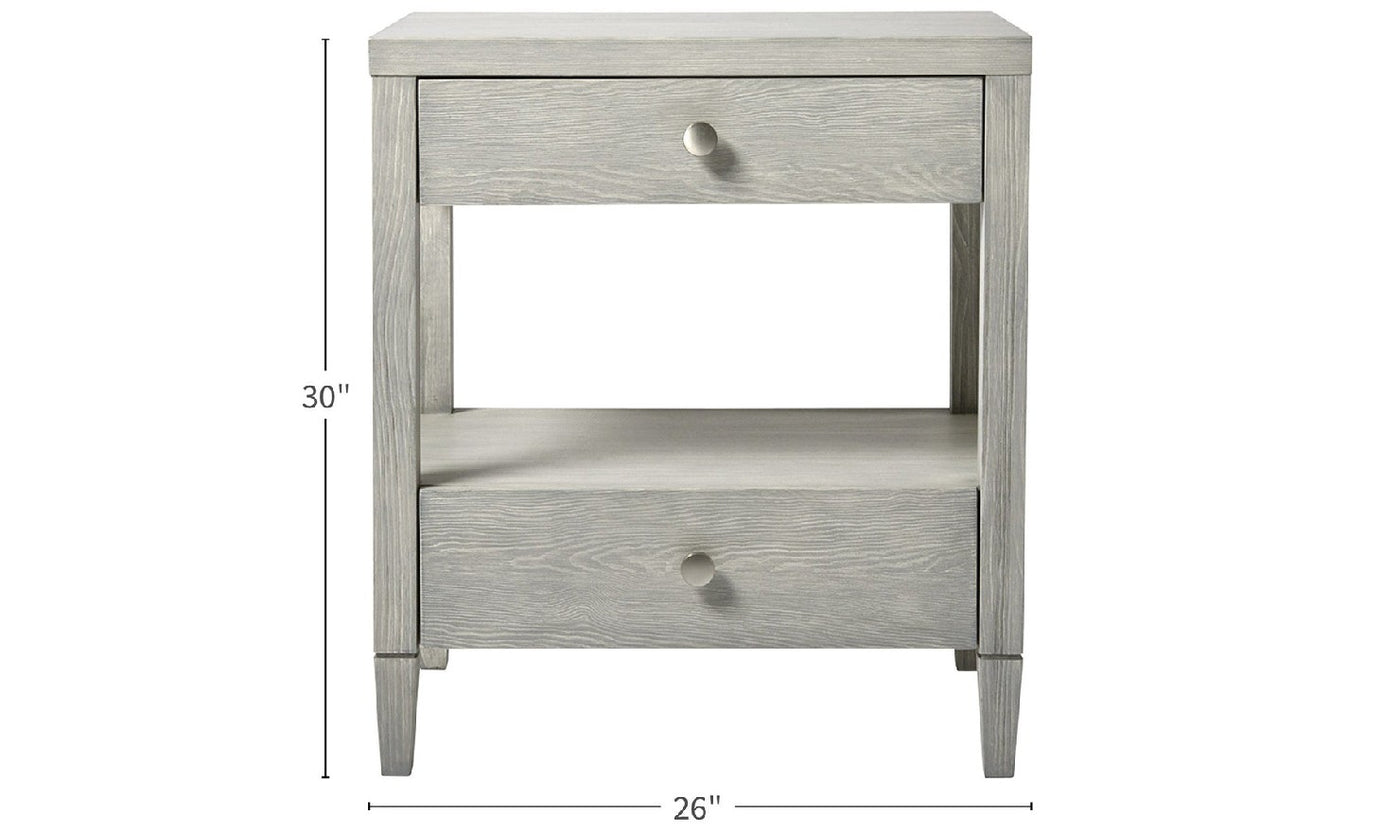 ESCAPE COASTAL LIVING HOME BEDSIDE TABLE-End Tables-Leahyco